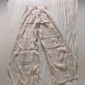 Rumer S Linen Luella pants wide leg